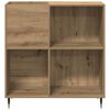 vidaXL Record Cabinet Artisan oak 85 x 38 x 89 cm Engineered Wood