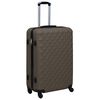 vidaXL Hardcase Trolley Set 3 pcs Brown ABS