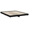 vidaXL Bed Frame without Mattress Black 180x200 cm Super King Engineered Wood