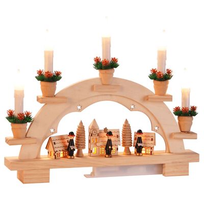 HI Ornamental Christmas Arch with Welcome Light
