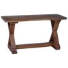 vidaXL Bench Natural 85 x 35 x 45 cm Solid Reclaim wood