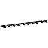 vidaXL Bridle Hanger for 5 Bridles Black Iron