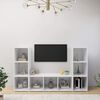 vidaXL | TV Cabinet | 3 pcs 37 x 35 x 107.5 cm