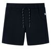 vidaXL Kids'Shorts with Drawstring Navy 116