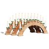 vidaXL Christmas Candle Arch with 10 LED Candles 3 pcs LEDs Warm White
