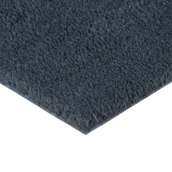 vidaXL Door Mat Dark Grey 100x300 cm Tufted Coir