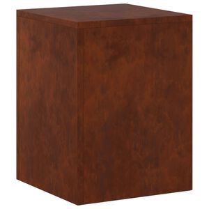 vidaXL Plant Stand Rusty 30 x 30 x 40 cm Weathering Steel