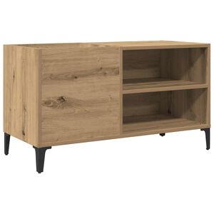 vidaXL Record Cabinet Artisan Oak 84.5x38x48 cm Engineered Wood