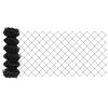 vidaXL Fence Post Grey 25 x 1 m (60 x 60 mm mesh) Steel