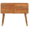 vidaXL Sideboard 85x40x70 cm Solid Mango Wood