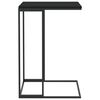 vidaXL Side Table Black 40x30x59 cm Engineered Wood