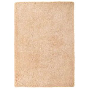 vidaXL Shaggy Rug High Pile NAVARRA Beige 240x340 cm Polyester