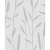 Noordwand Wallpaper "Topchic Reed Plumes" Metallic Grey