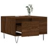 vidaXL Coffee Table Brown Oak 55x55x36.5 cm Engineered Wood
