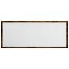 vidaXL LED Bathroom Mirror Smoked Oak 100x8.5x37 cm Engineered Wood