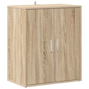 vidaXL Shoe Cabinet Sonoma Oak 60x35x70 cm Engineered Wood