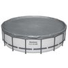 Bestway Pool Cover &Oslash;6.71 m Round Polyester Grey