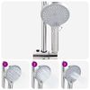 vidaXL Shower System Manual Silver 47 x 20 x 95 cm Stainless Steel