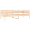 vidaXL Day Bed without Mattress Solid Wood Pine 80x200 cm