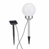 HI Solar LED Rotating Garden Ball Light 20 cm