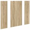 vidaXL Wall-Mounted Coat Rack Wall-mounted Sonoma oak 96 x 1.5 x 90 cm
