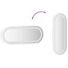 vidaXL LED Bathroom Mirror 40x15 cm Oval