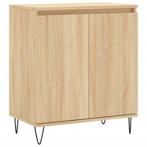 vidaXL Sideboard Sonoma Oak 60x35x70 cm Engineered Wood