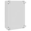 vidaXL Control Cabinet Grey 40 x 20 x 60 cm ABS Plastic