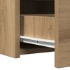 vidaXL Dressing Table Brown 60 x 40 x 70 cm Engineered Wood