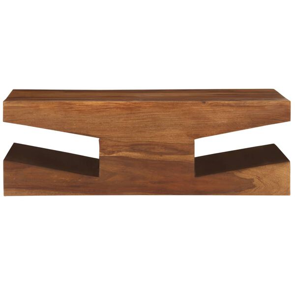 vidaXL Coffee Table Solid Acacia Wood 90x60x30 cm