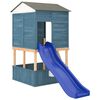 vidaXL Play Slide Blue 175x38x23 cm Polypropylene