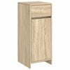 vidaXL Bathroom Cabinet Sonoma Oak 35 x 36.5 x 85 cm Engineered Wood