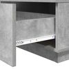 vidaXL Coffee Table Concrete Grey 95 x 55 x 31 cm Engineered Wood