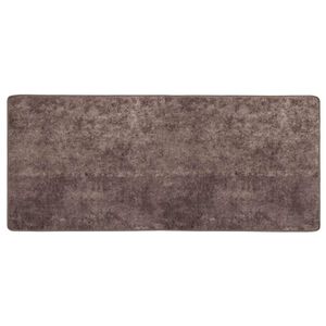 vidaXL Rug Runner MARSA Grey 50 x 100 cm Polyester and PVC