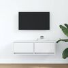 vidaXL TV Cabinet White 80x31x25.5 cm Engineered Wood