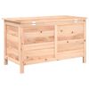 vidaXL Outdoor Cushion Box 99x50x56.5 cm Solid Wood Fir