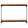 vidaXL Console Table Old wood 101 x 30.5 x 75 cm Engineered wood