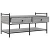 vidaXL Coffee Table Grey Sonoma 99x50x50 cm Engineered Wood