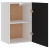 vidaXL Hanging Cabinet Lyon Black 39.5x31x60 cm Engineered Wood