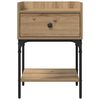 vidaXL Bedside Table 2 pcs Artisan Oak 40 x 29 x 60 cm Engineered Wood