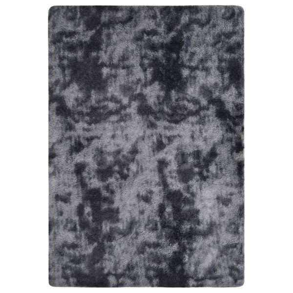 vidaXL Shaggy Rug Anthracite 170x120 cm