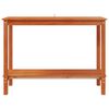 vidaXL Console Table Wax Brown 110 x 40 x 80 cm Solid Pine Wood