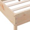 vidaXL Bed Frame without Mattress 160x200 cm Solid Wood Pine
