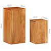 vidaXL Plant Stands 2 pcs Solid Acacia Wood