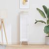 vidaXL Cabinet Door Louvred Design White 99x29,5 cm
