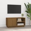 vidaXL TV Cabinet Honey Brown 80x35x40.5 cm Solid Wood Pine