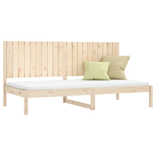 vidaXL Day Bed without Mattress 90x200 cm Solid Wood Pine