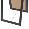 vidaXL Free-Standing Mirror Baroque Style 160x40 cm Black
