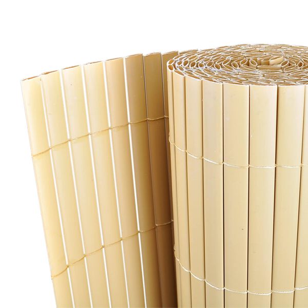 vidaXL Fence Panels Yellow PVC