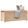 vidaXL Storage Box 110x50x45.5 cm Solid Wood Pine